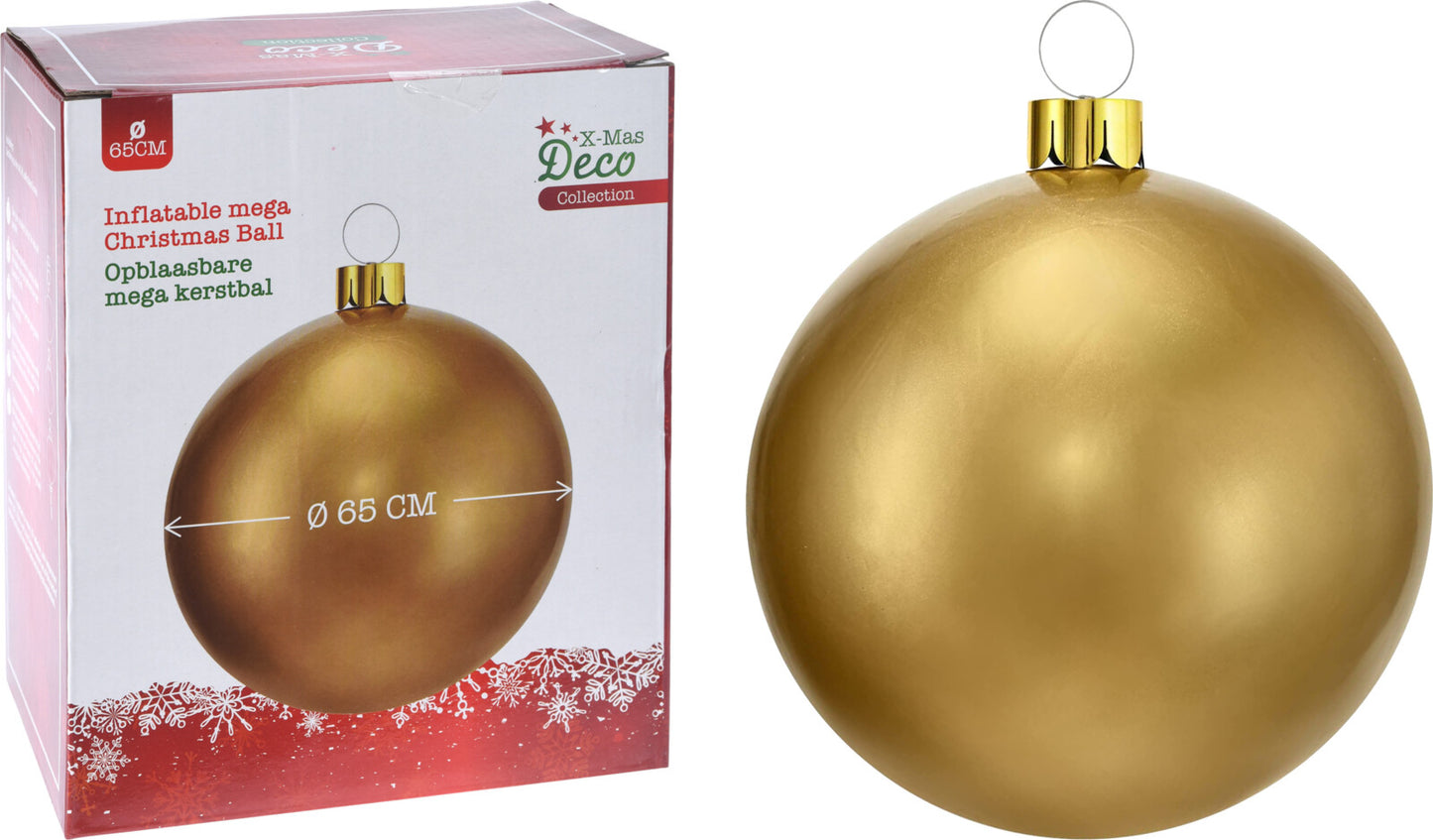 Pallina di natale GIGANTE gonfiabile