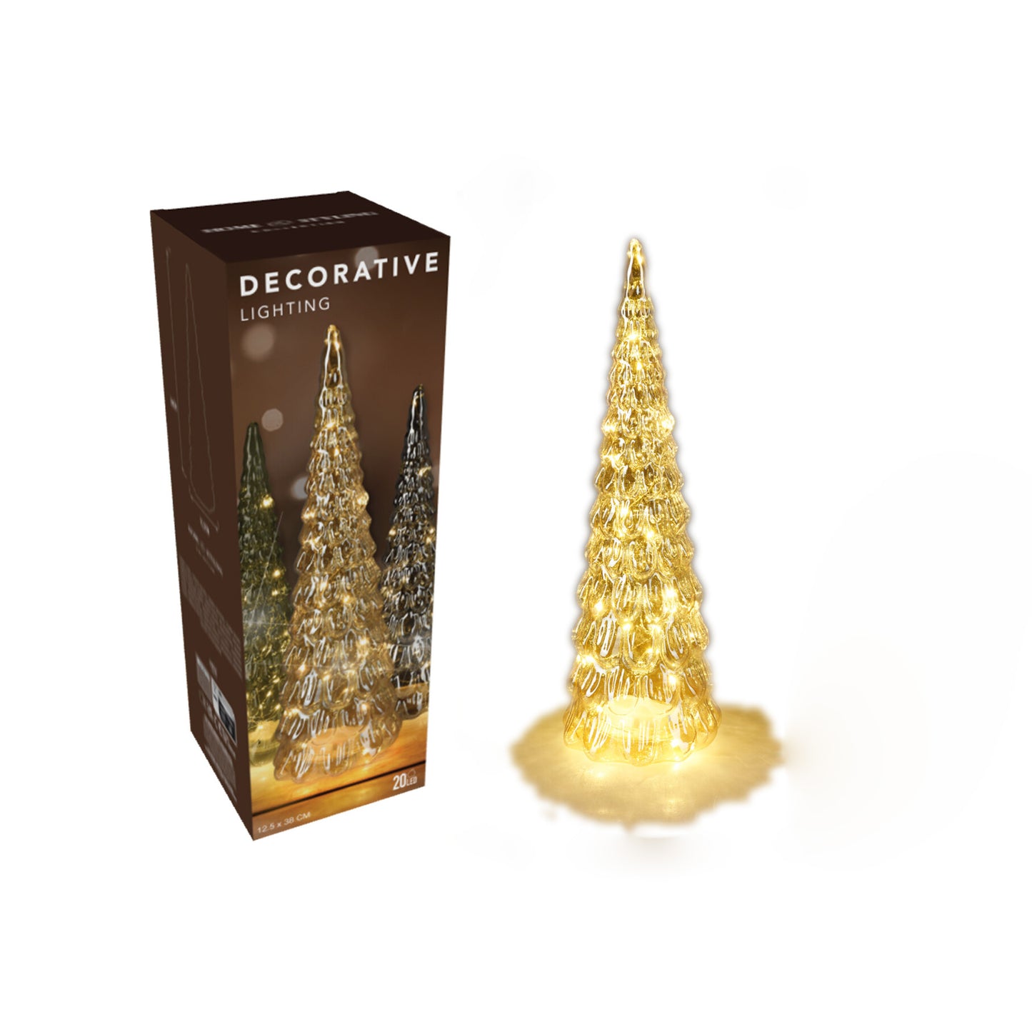 Albero in Vetro Luminoso