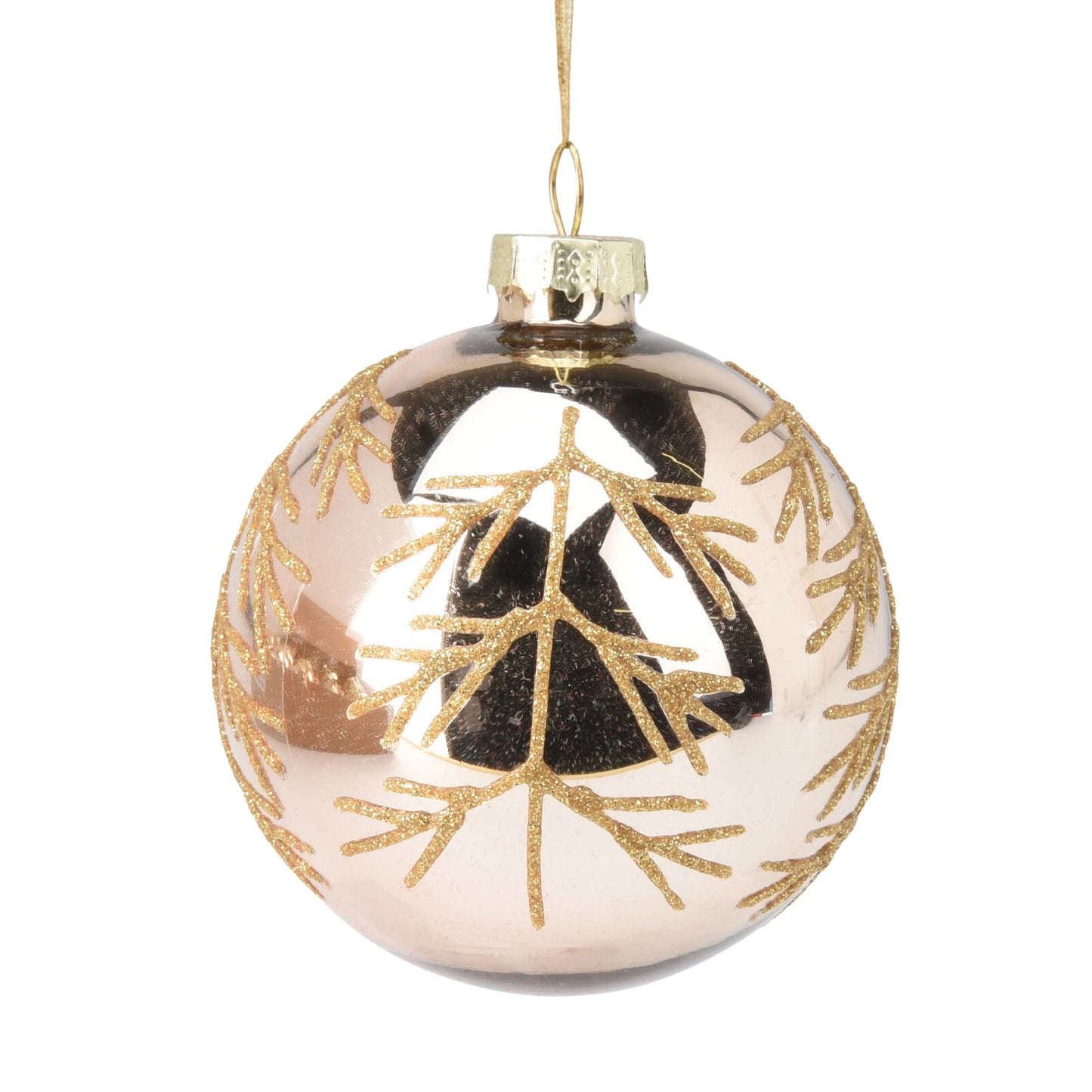 Sfera Glitter in vetro II