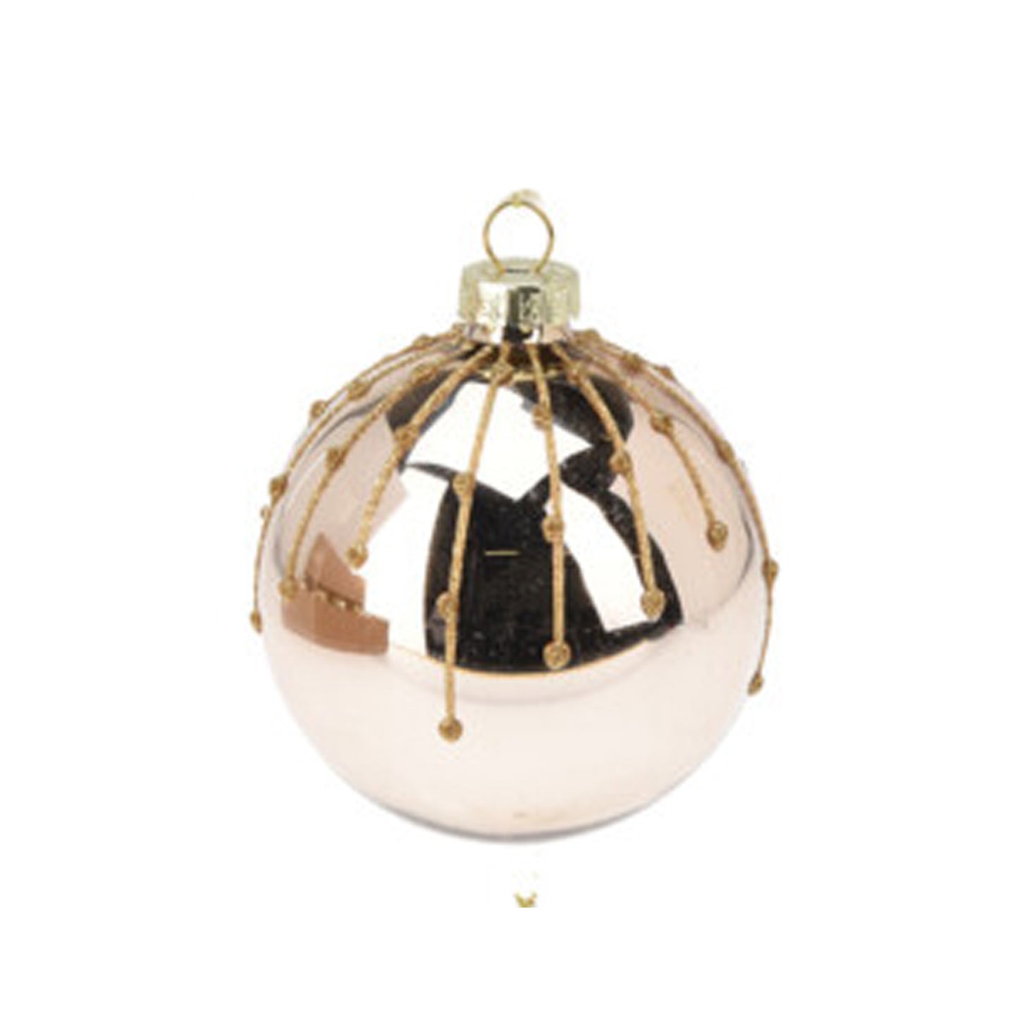 Sfera Glitter in vetro II