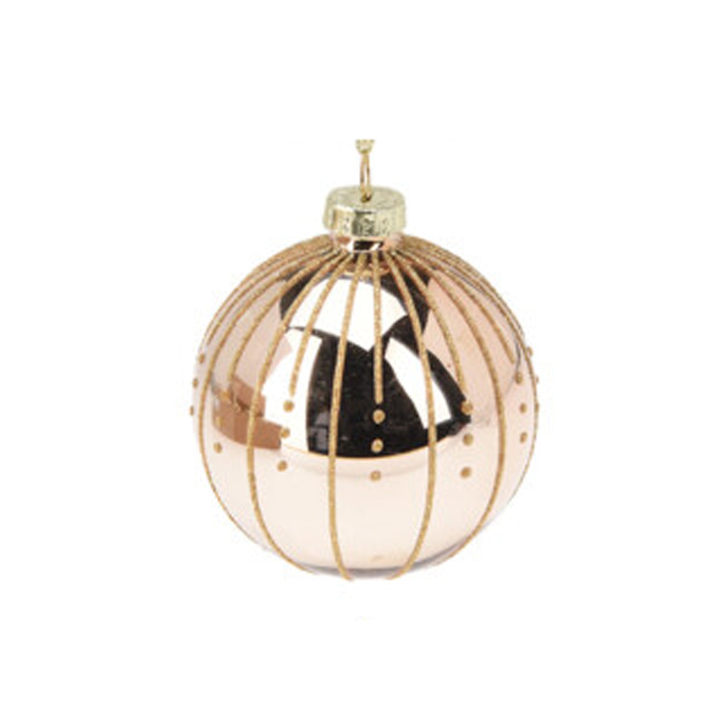 Sfera Glitter in vetro II