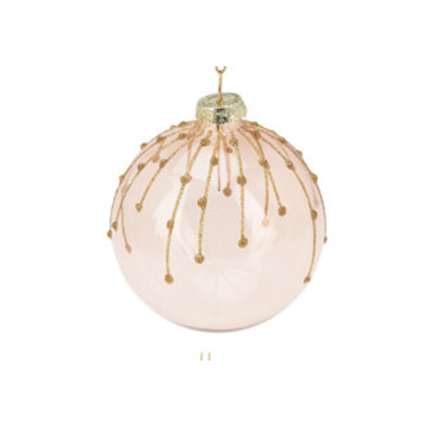 Sfera Glitter in vetro II
