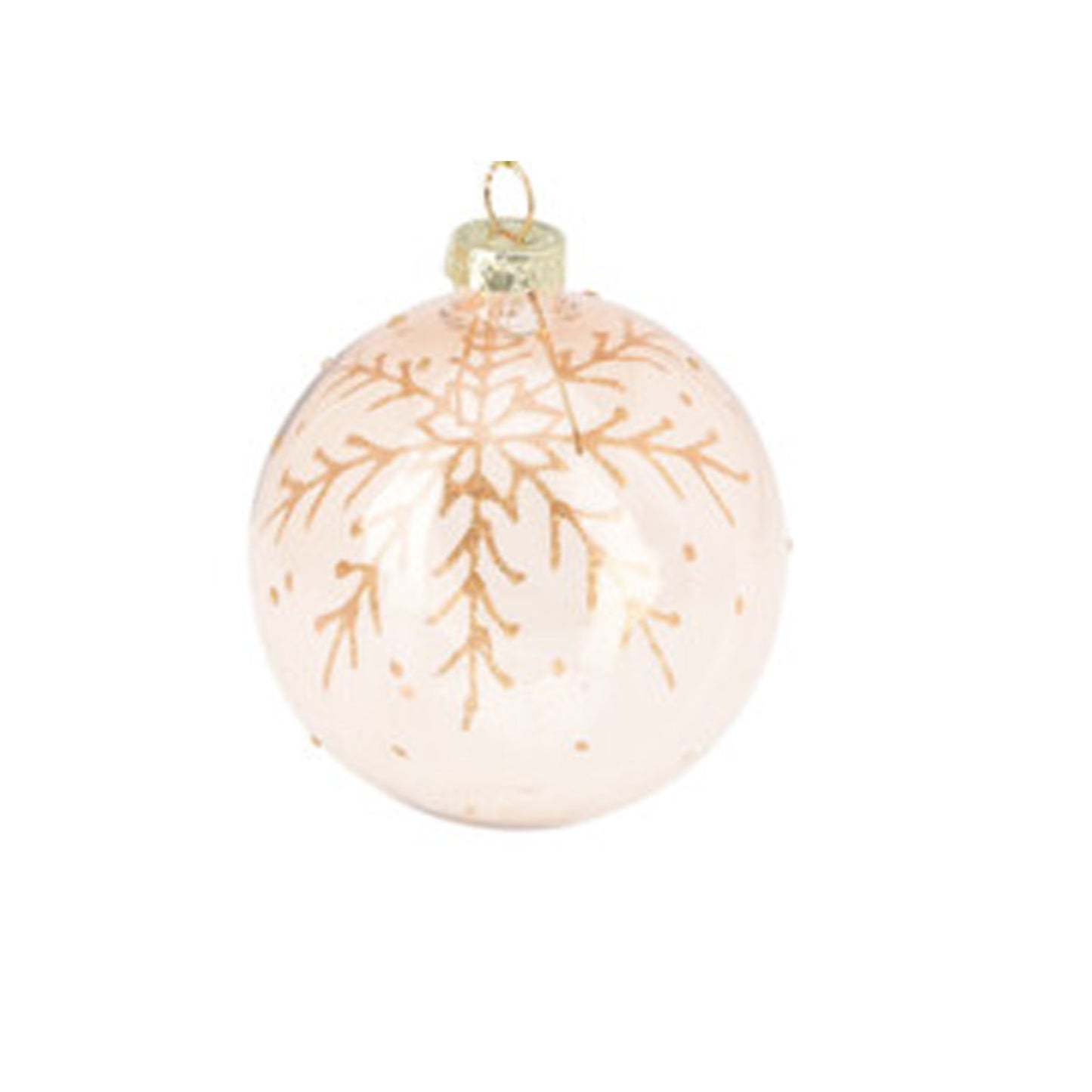 Sfera Glitter in vetro II