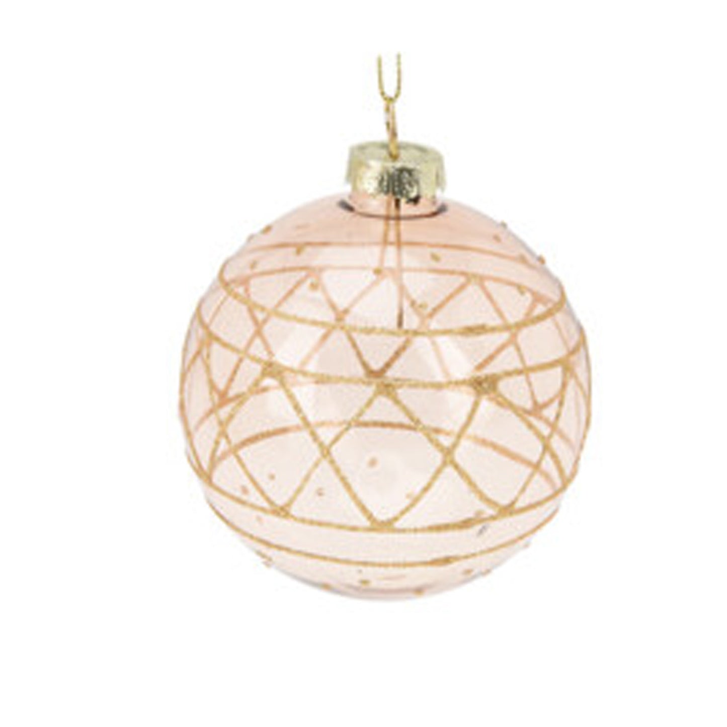 Sfera Glitter in vetro II