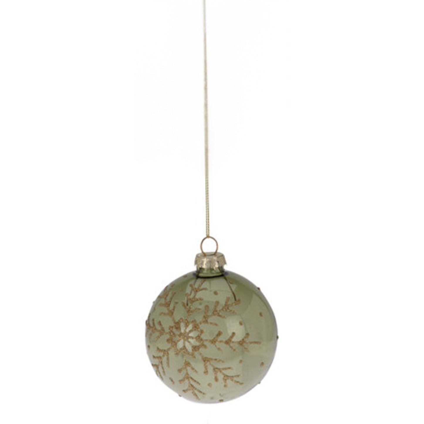 Sfera Glitter in vetro II