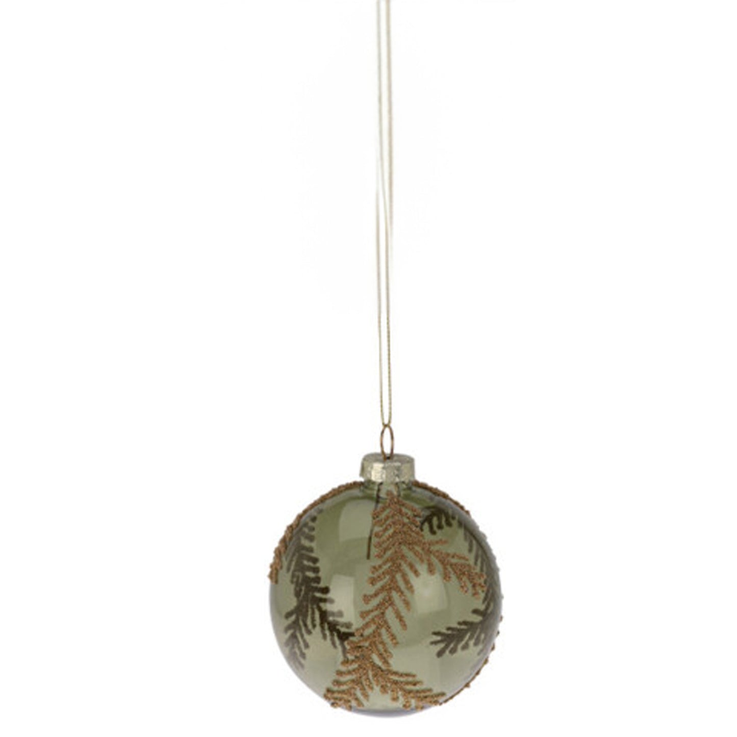 Sfera Glitter in vetro II