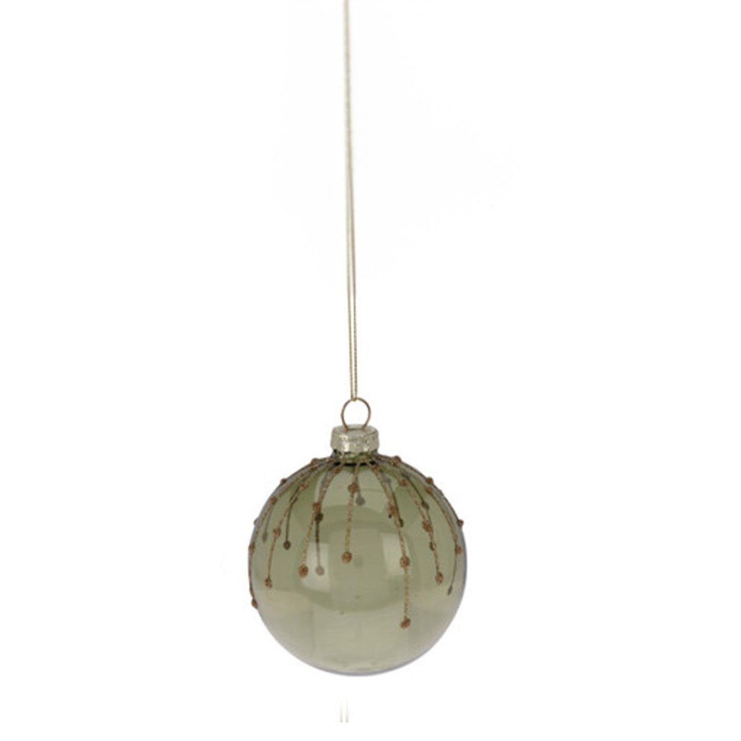 Sfera Glitter in vetro II