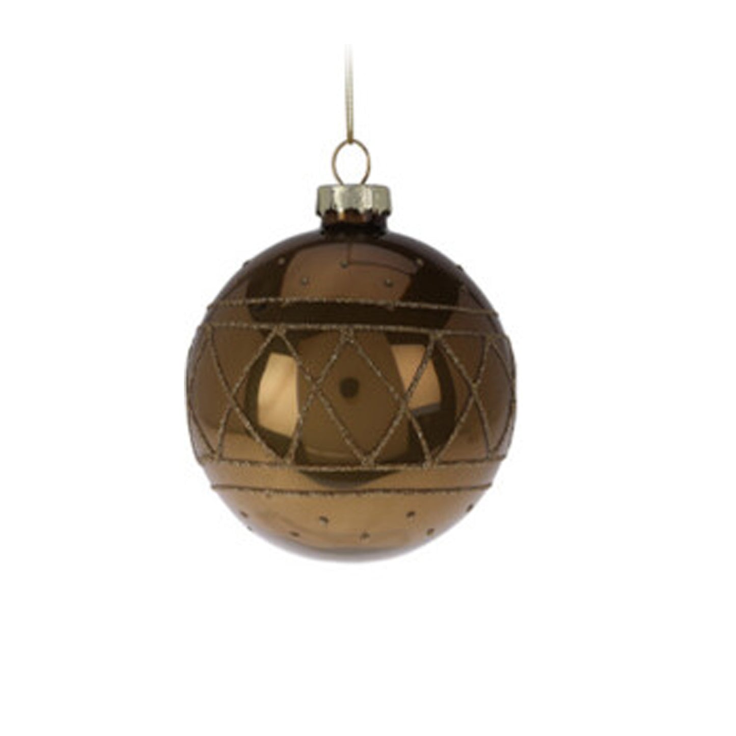 Sfera Glitter in vetro II