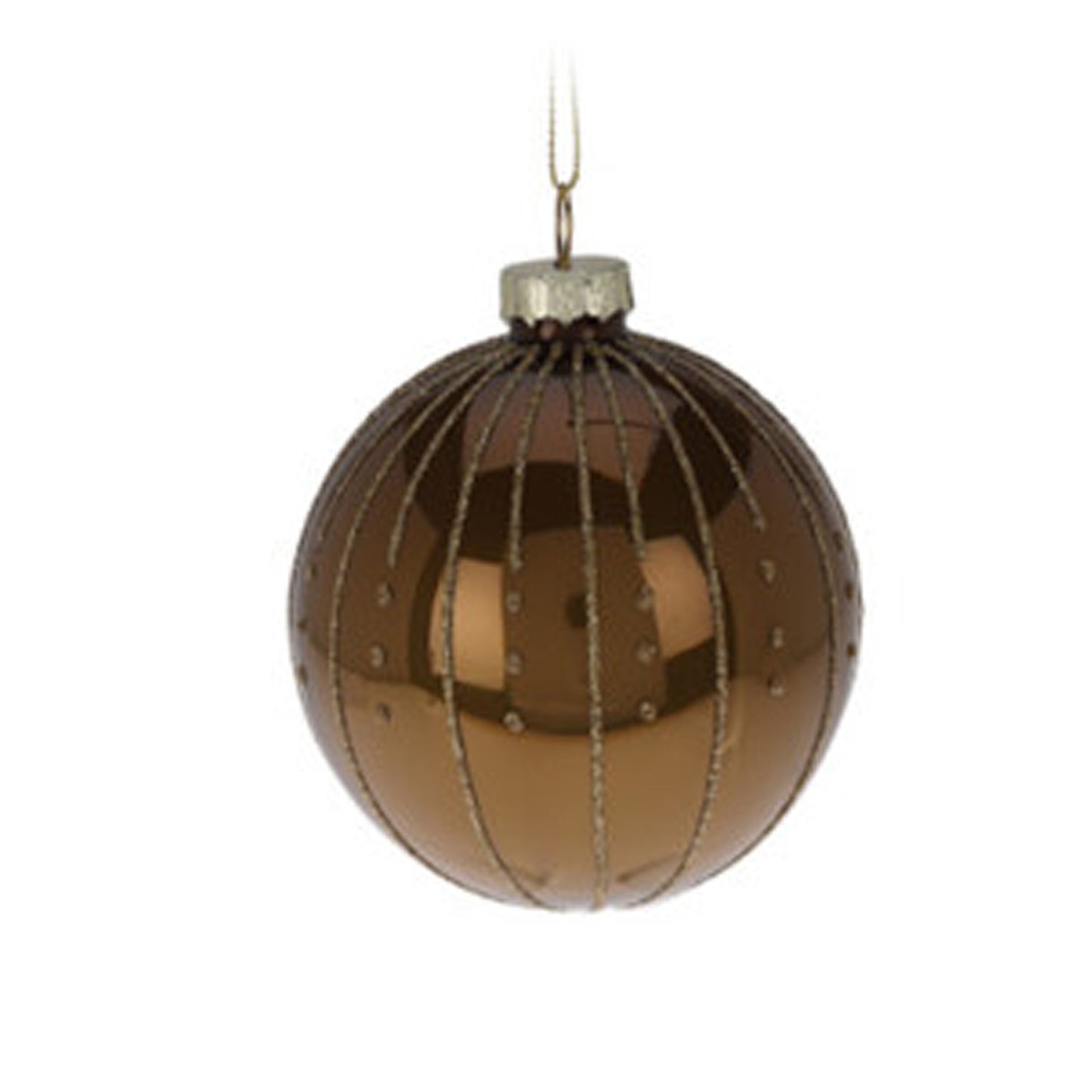 Sfera Glitter in vetro II