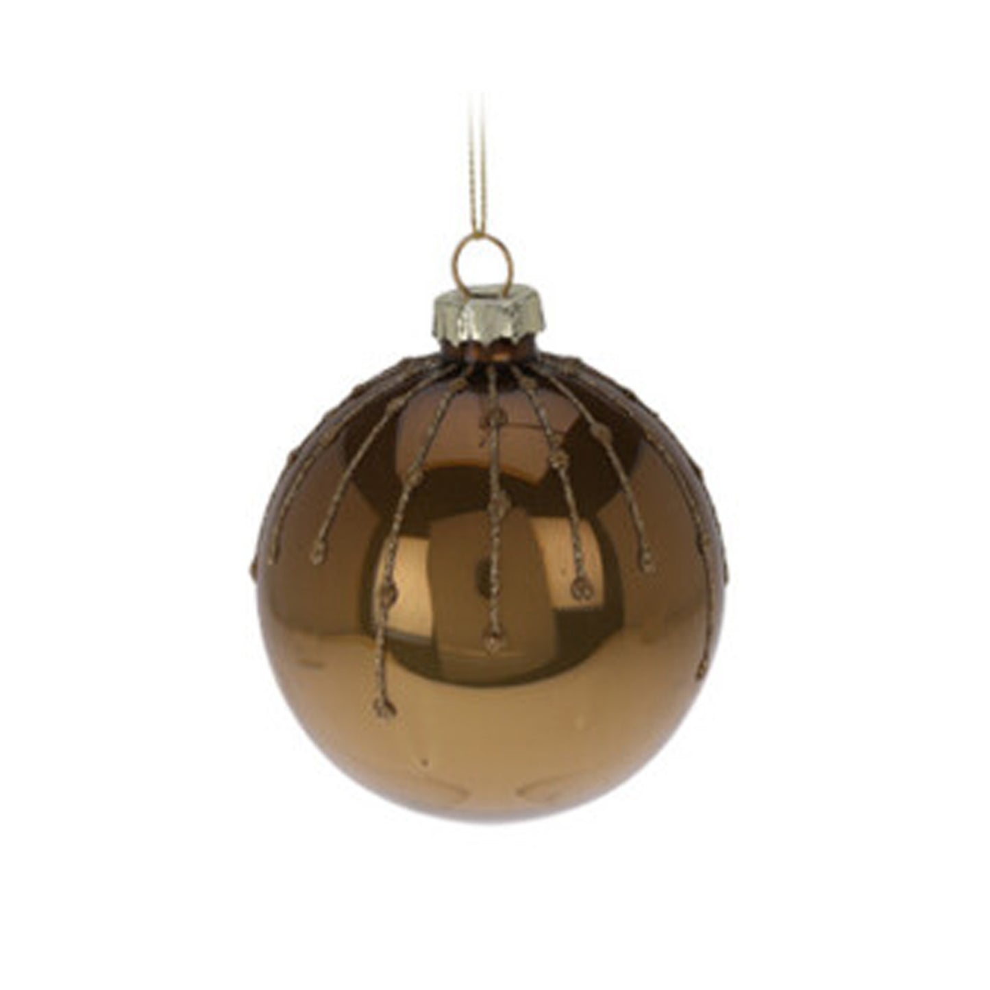 Sfera Glitter in vetro II