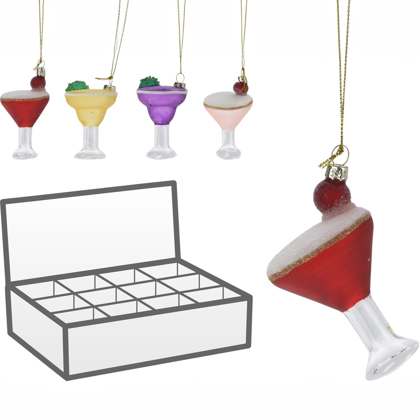 Pendente vetro Cocktail