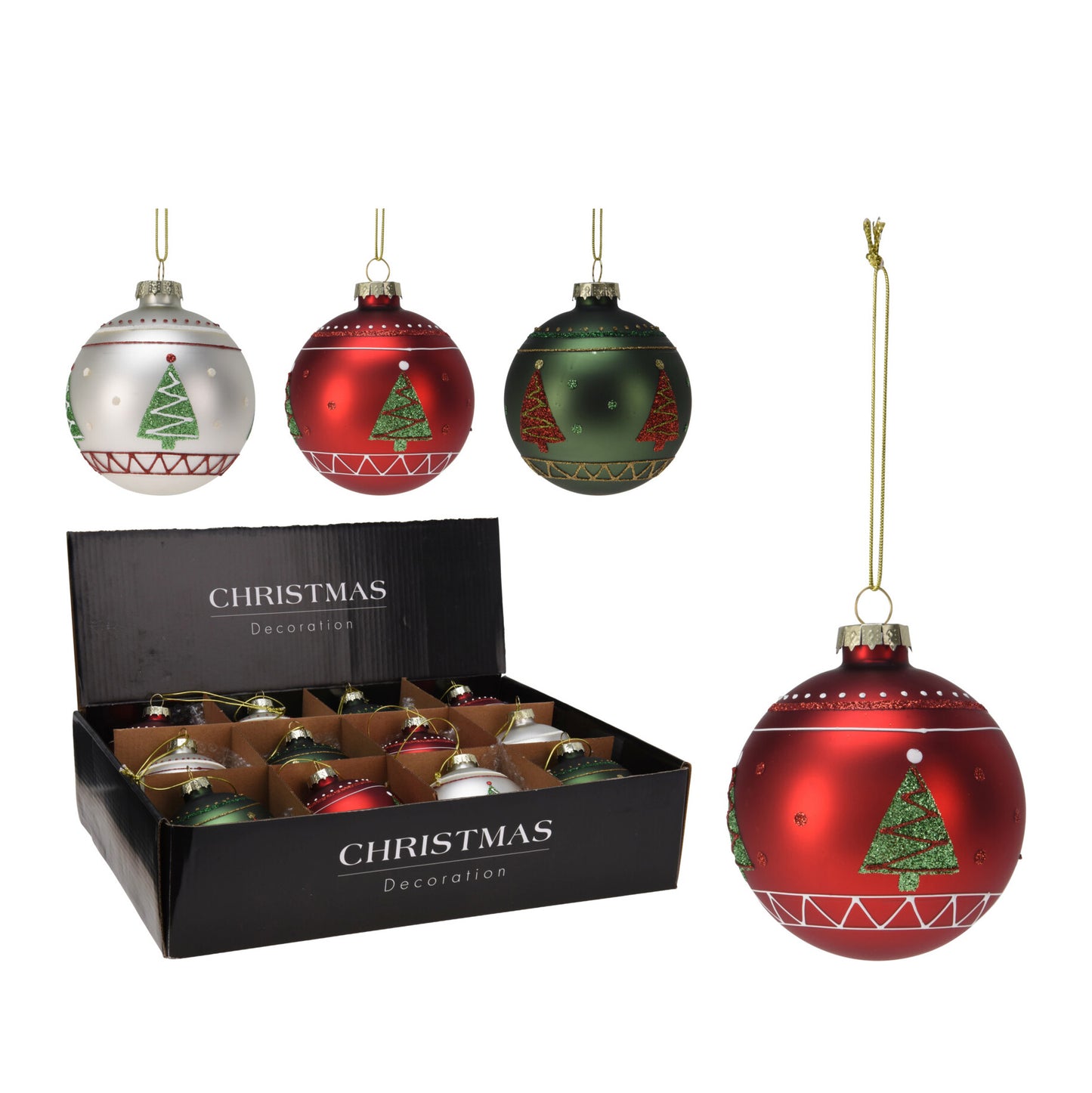Sfera in Vetro Albero