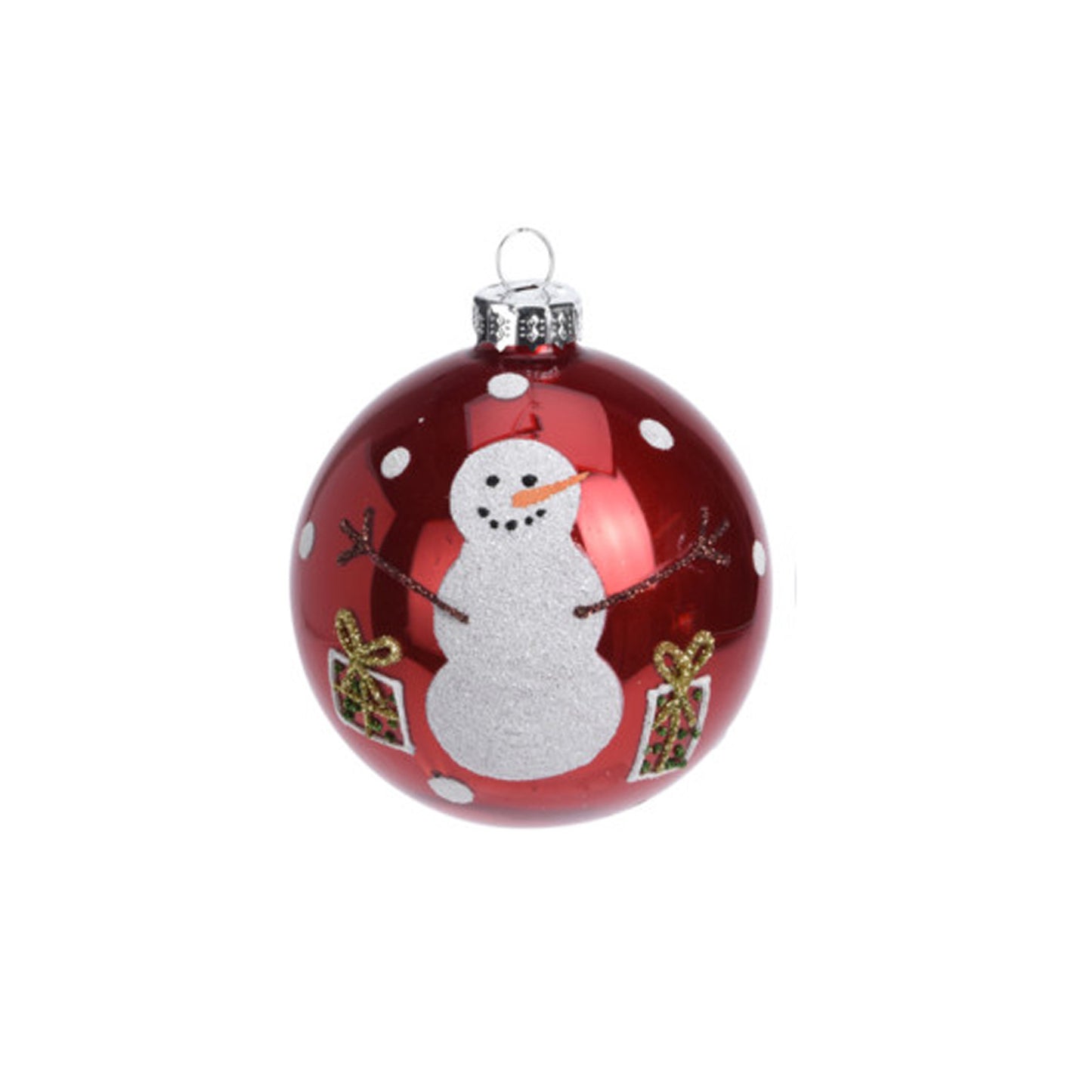 Pallina di natale in vetro CHRISTMAS