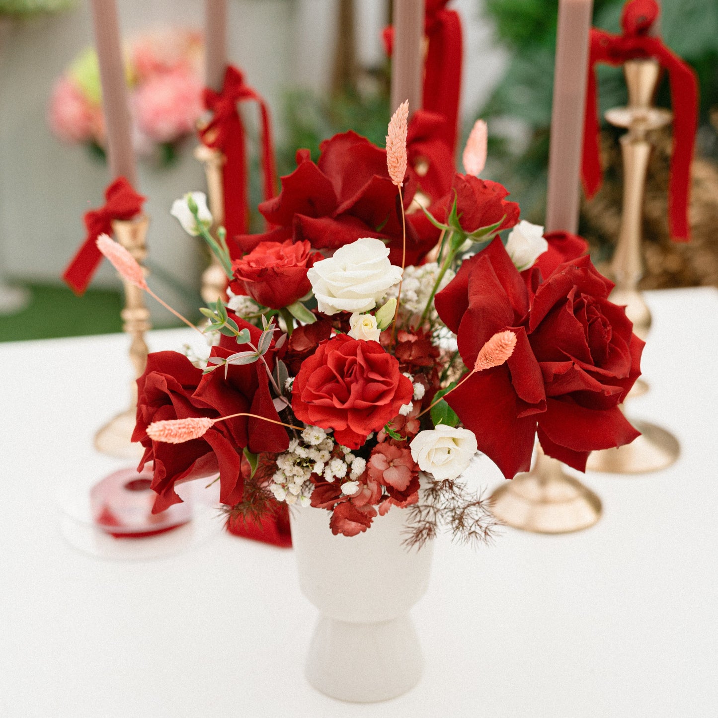 Composizione San Valentino Rose