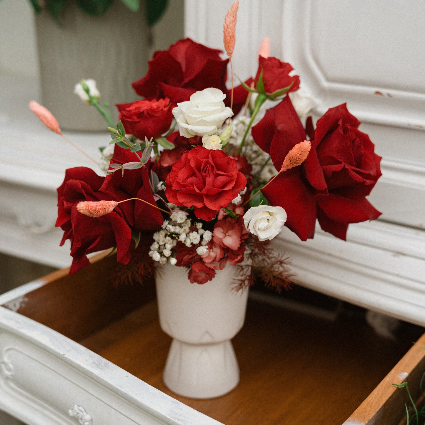 Composizione San Valentino Rose