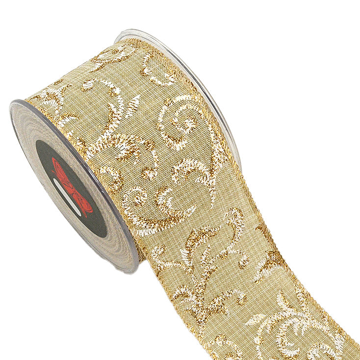 Nastro STRASS GARLAND BRANCHES