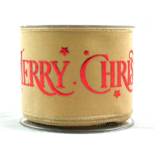 Nastro LUXURY MERRY CHRISTMAS