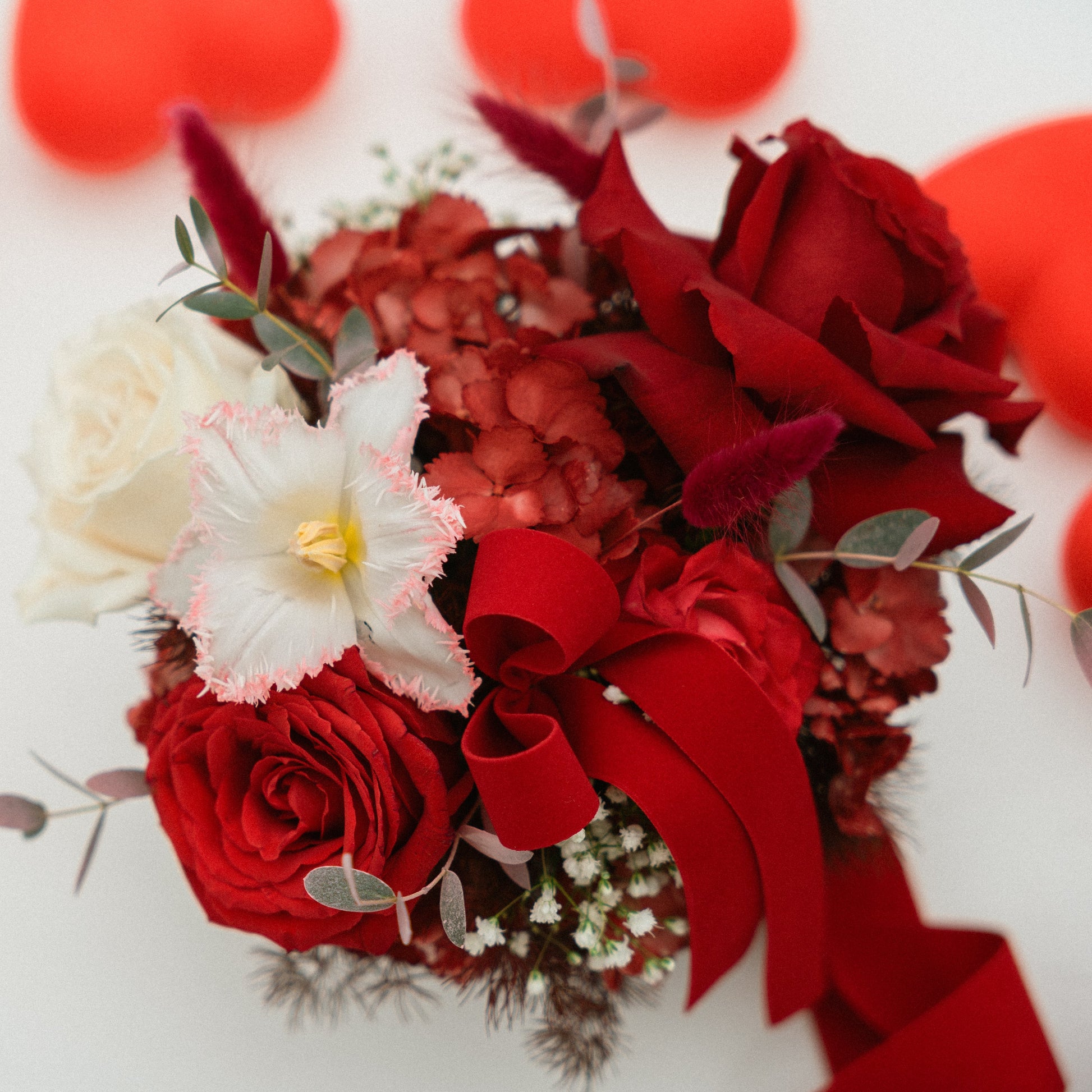 Composizione San Valentino Rose